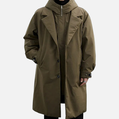 Chaqueta Hombre Larga Impermeable Invierno - Mavetta