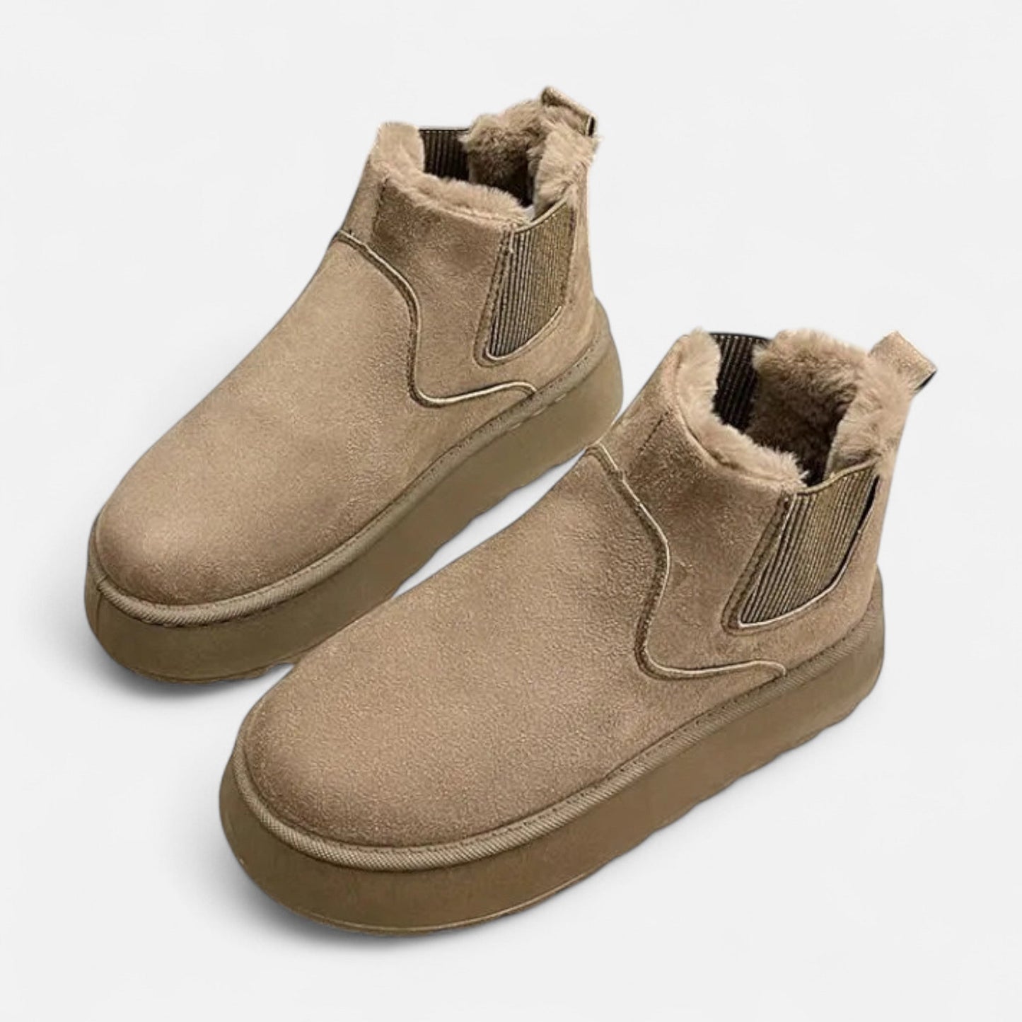 Botines Mujer Invierno Suela Gruesa Elegante