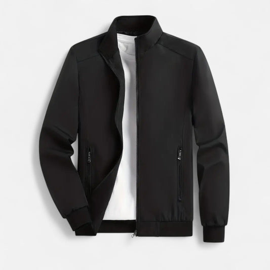 Chaqueta Ligera Hombre con Cremallera y Cuello Alto - Mavetta