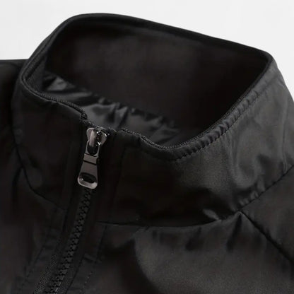 Chaqueta Ligera Hombre con Cremallera y Cuello Alto