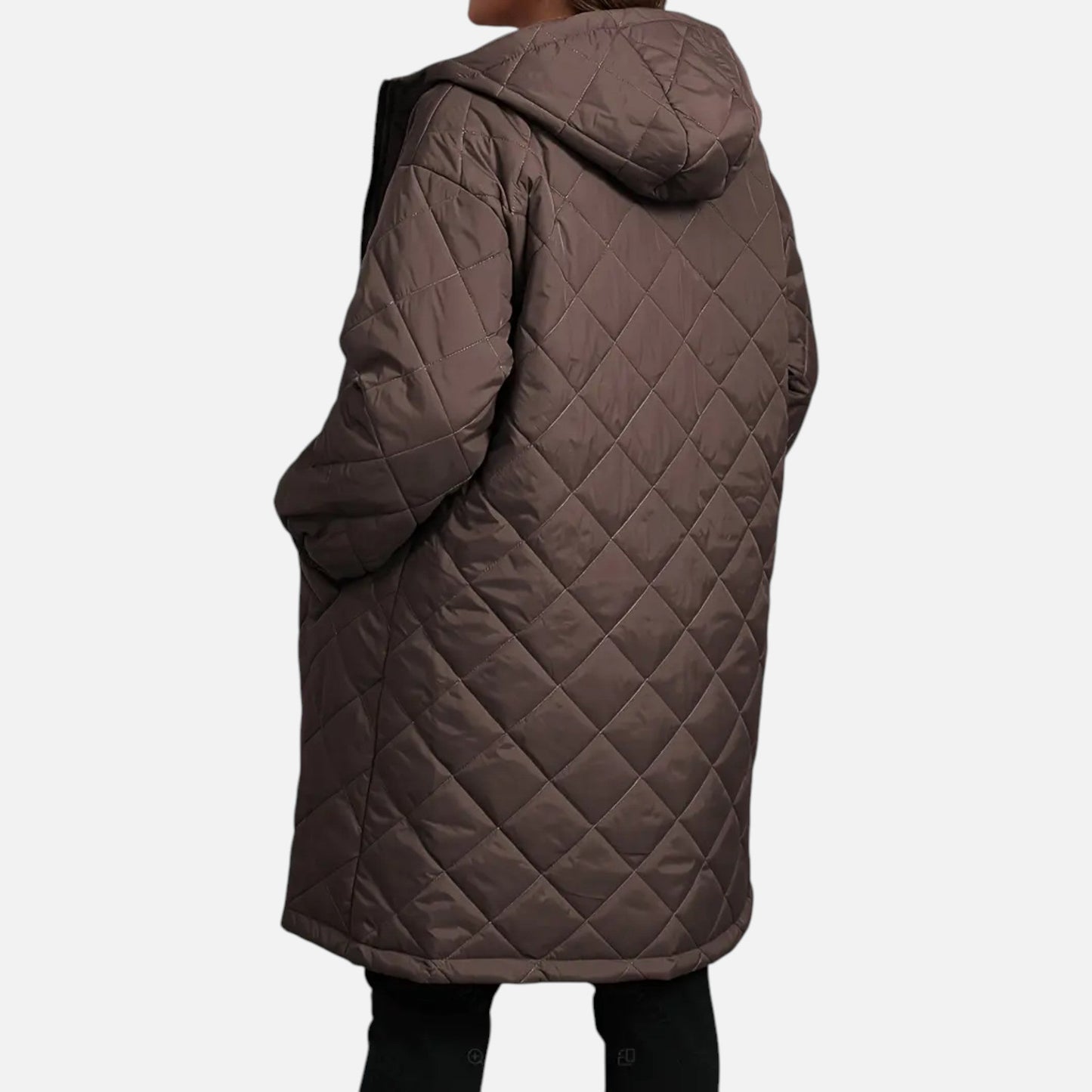 Chaqueta Acolchada Mujer Tallas Grandes Ajuste Comodo