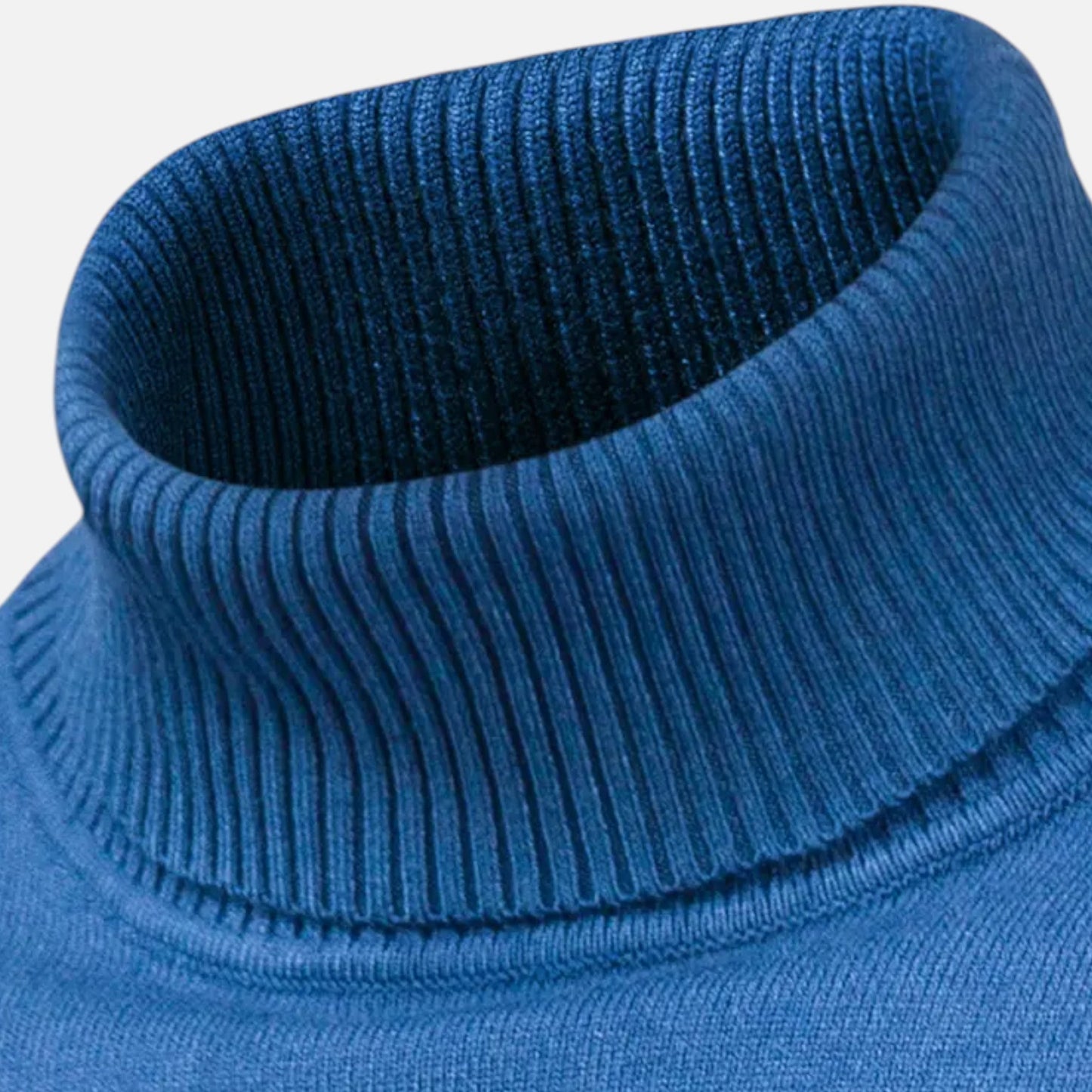 Jersey Hombre Cuello Alto Clásico Ajuste Regular