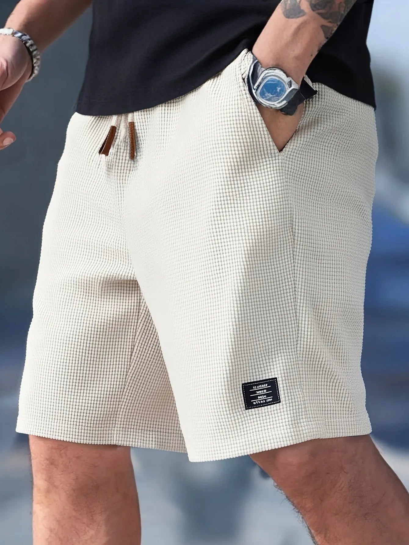 Pantalones cortos hombre verano corte cómodo - Mavetta