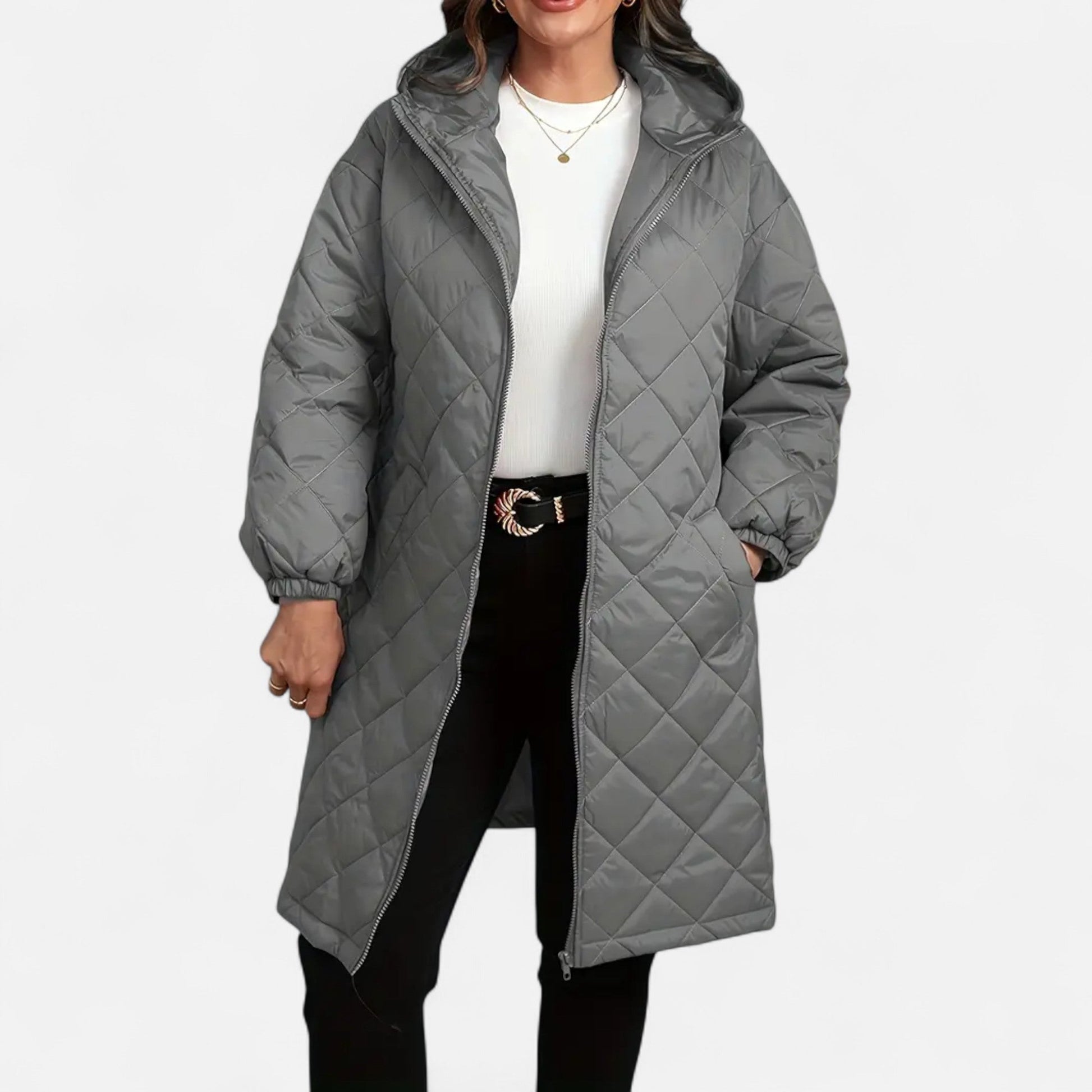 Chaqueta Acolchada Mujer Tallas Grandes Ajuste Comodo - Mavetta