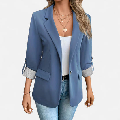 Blazer Mujer de Corte Clásico y Ajuste Regular - Mavetta