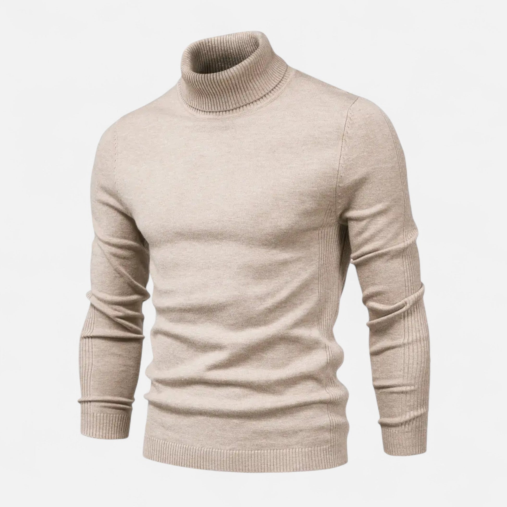 Jersey Hombre Cuello Alto Clásico Ajuste Regular - Mavetta