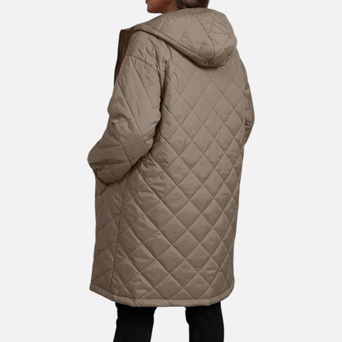 Chaqueta Acolchada Mujer Tallas Grandes Ajuste Comodo