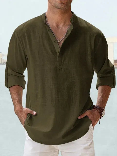 Camisa Hombre Transpirable Ajuste Clásico