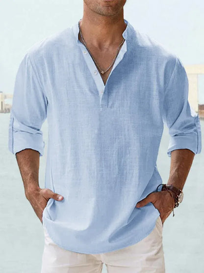 Camisa Hombre Transpirable Ajuste Clásico
