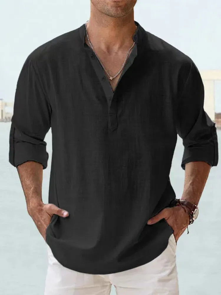 Camisa Hombre Transpirable Ajuste Clásico