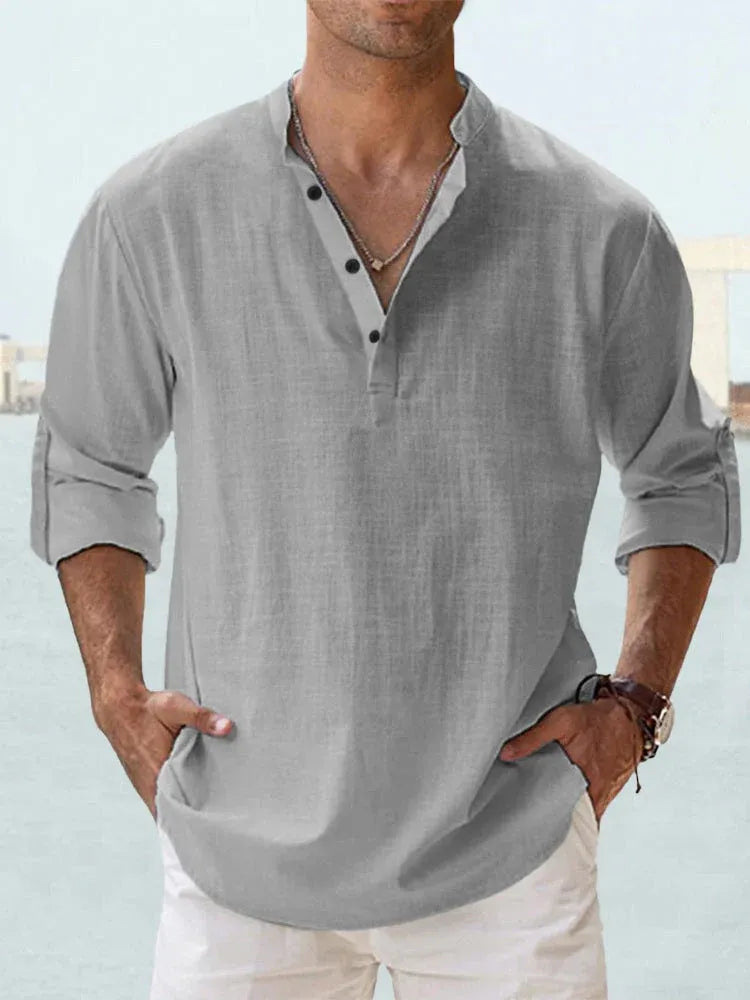 Camisa Hombre Transpirable Ajuste Clásico