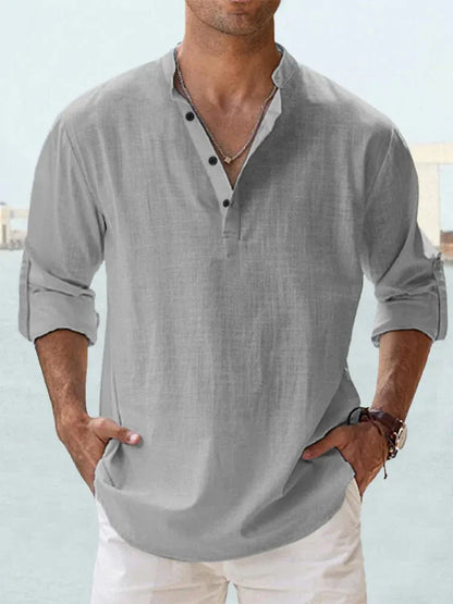 Camisa Hombre Transpirable Ajuste Clásico