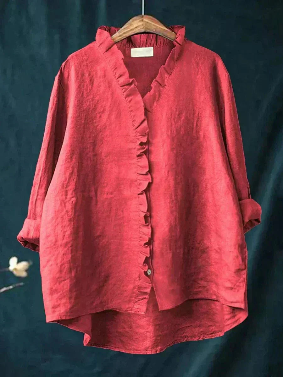 Blusa Mujer Verano Tela Ligera Ajuste Suelto