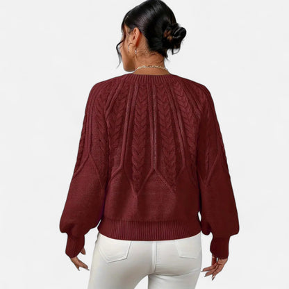 Jersey Mujer Clásico Manga Larga Suave