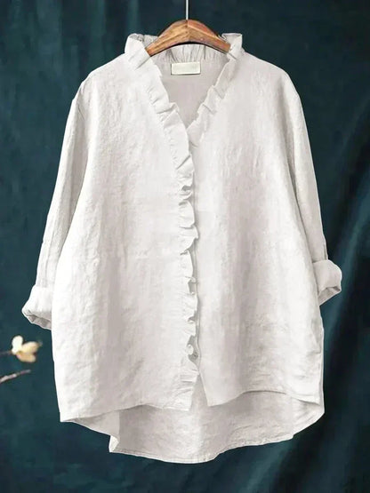 Blusa Mujer Verano Tela Ligera Ajuste Suelto