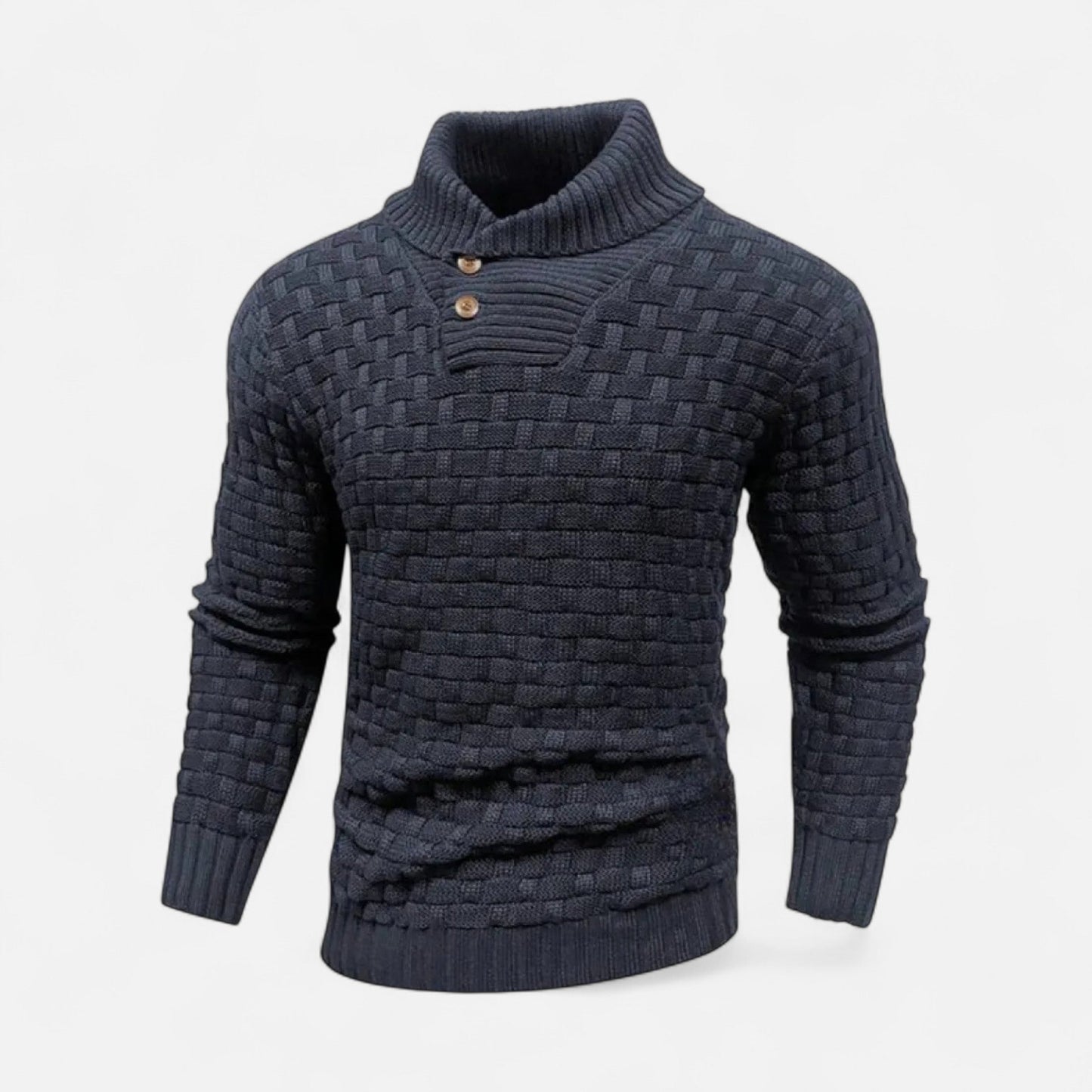 Jersey Hombre Termico Invierno Cuello Alto
