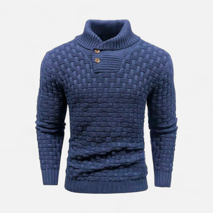 Jersey Hombre Termico Invierno Cuello Alto