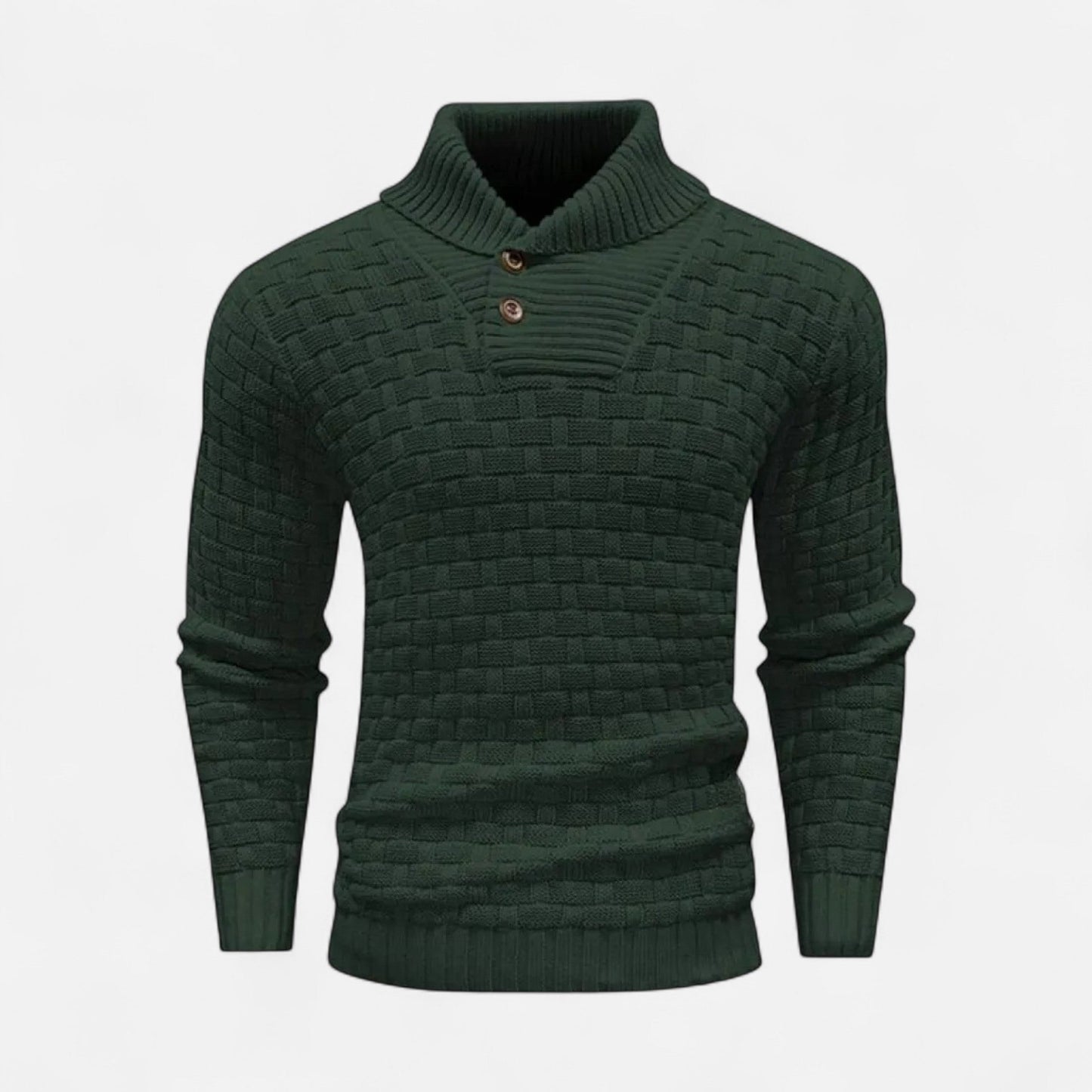 Jersey Hombre Termico Invierno Cuello Alto