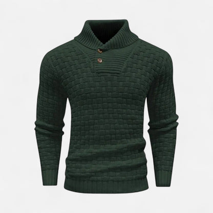 Jersey Hombre Termico Invierno Cuello Alto