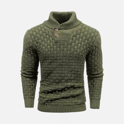 Jersey Hombre Termico Invierno Cuello Alto