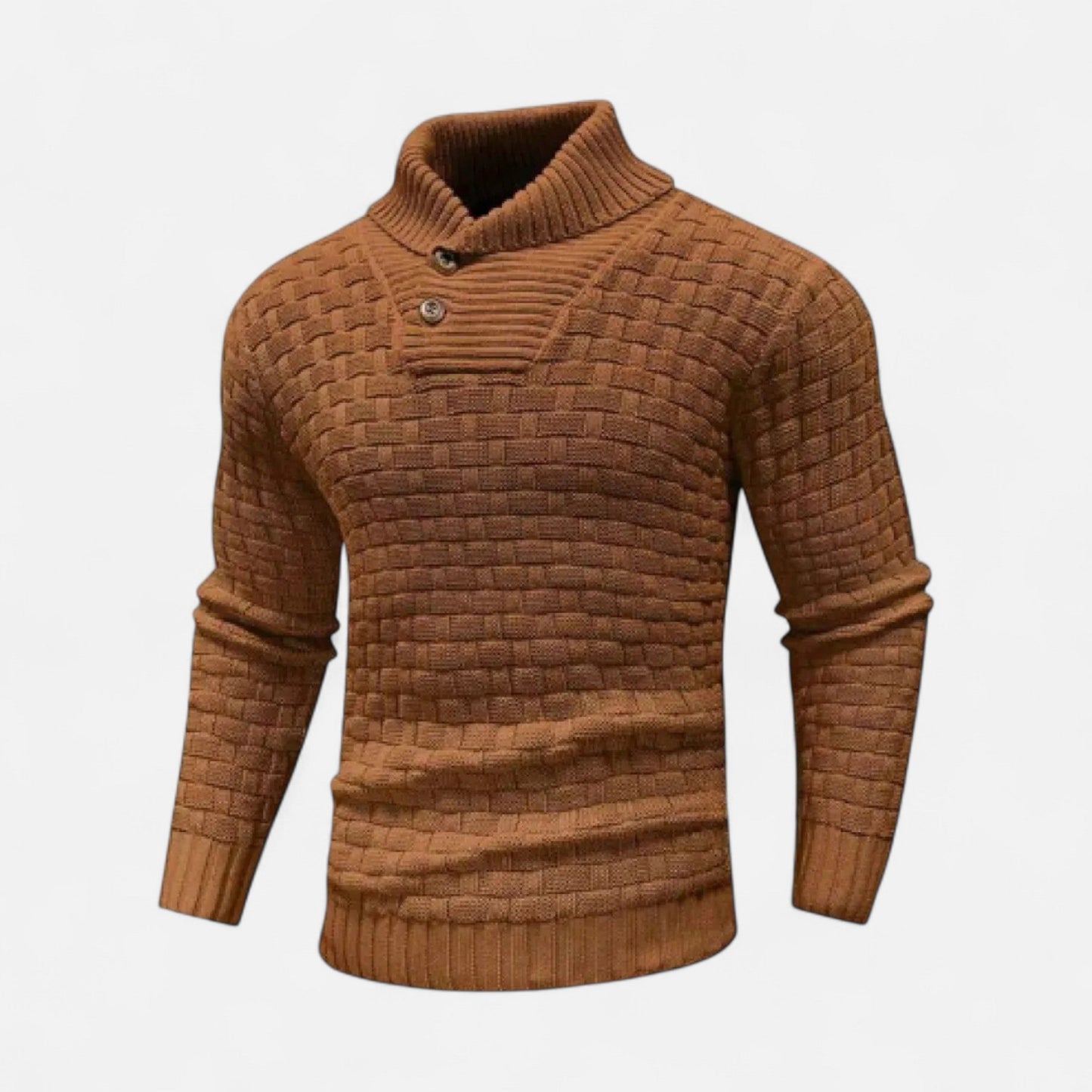 Jersey Hombre Termico Invierno Cuello Alto