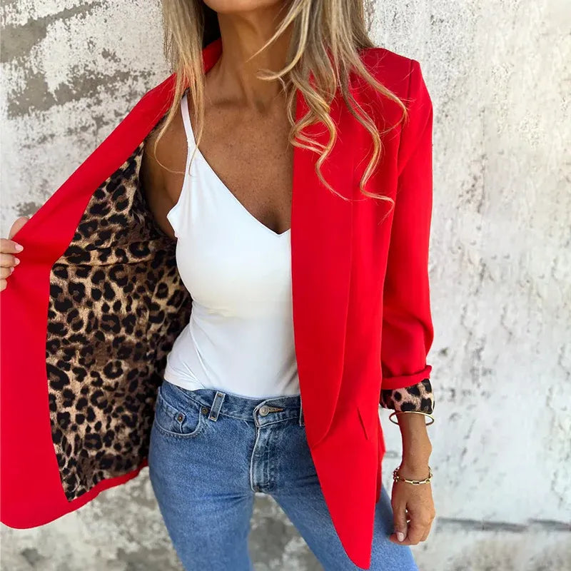 Blazer Mujer Elegante Ajuste Cómodo