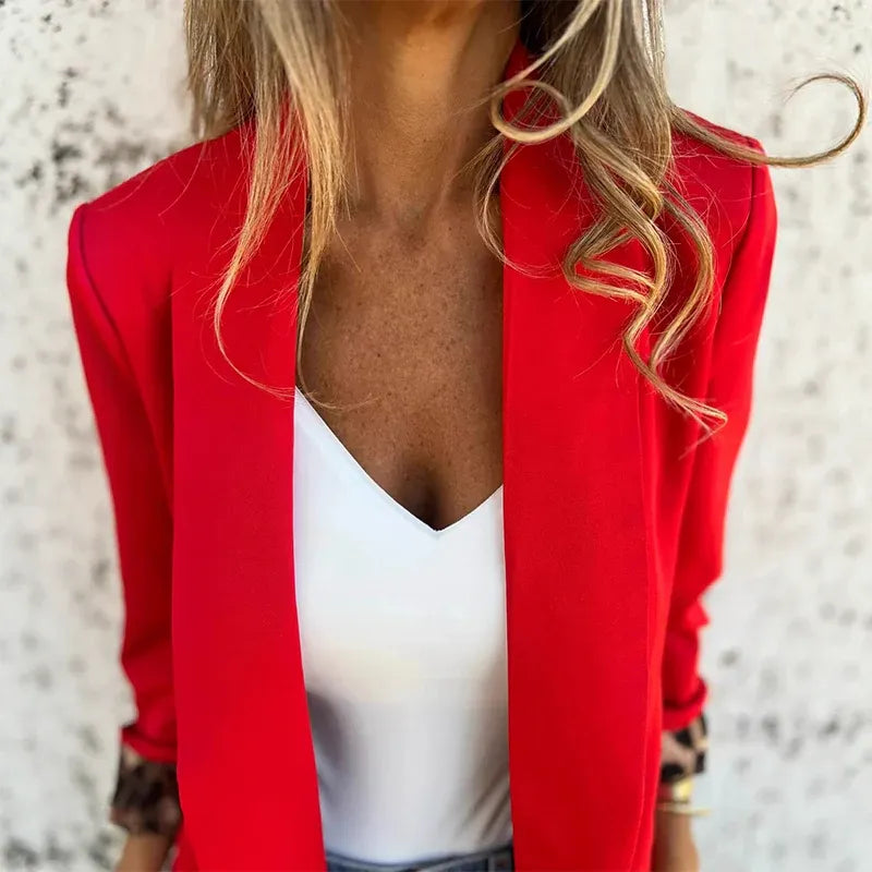 Blazer Mujer Elegante Ajuste Cómodo