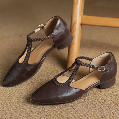 Zapatos Ortopédicos Mujer de Piel Suave y Confort Diario