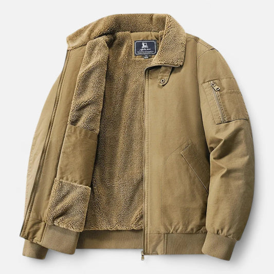 Chaqueta Hombre Invierno Algodón y Lana Ajuste Clásico - Mavetta