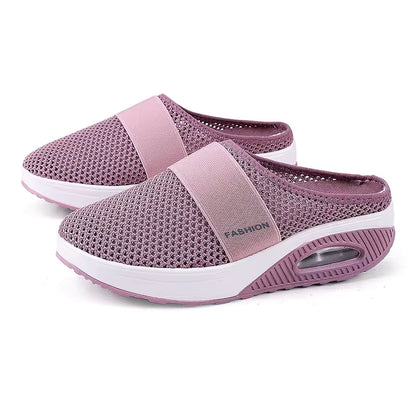 Zapatillas Ortopédicas Mujer Malla Transpirable Ajuste Cómodo
