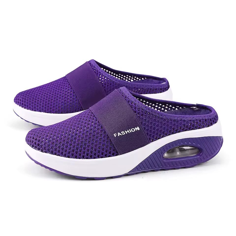 Zapatillas Ortopédicas Mujer Malla Transpirable Ajuste Cómodo