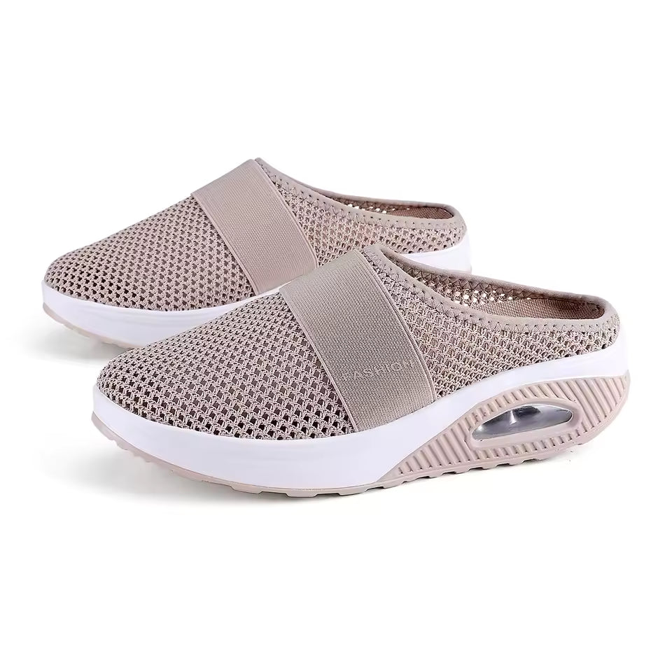 Zapatillas Ortopédicas Mujer Malla Transpirable Ajuste Cómodo