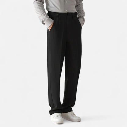 Pantalón Hombre Estilo Sartorial Corte Recto Ajustado - Mavetta