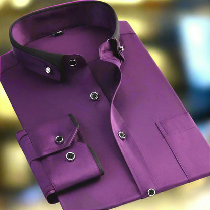 Camisa Hombre Clásica Manga Larga