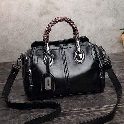 Bolso Tote Mujer Estilo Retro Estructurado