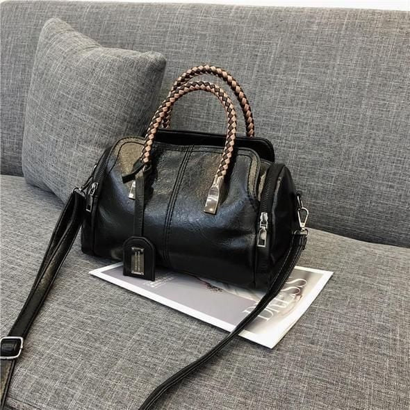 Bolso Tote Mujer Estilo Retro Estructurado