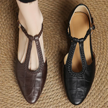 Zapatos Ortopédicos Mujer de Piel Suave y Confort Diario