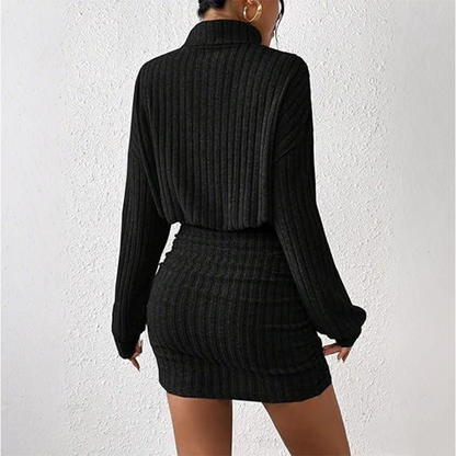 Vestido ajustado mujer suave atemporal