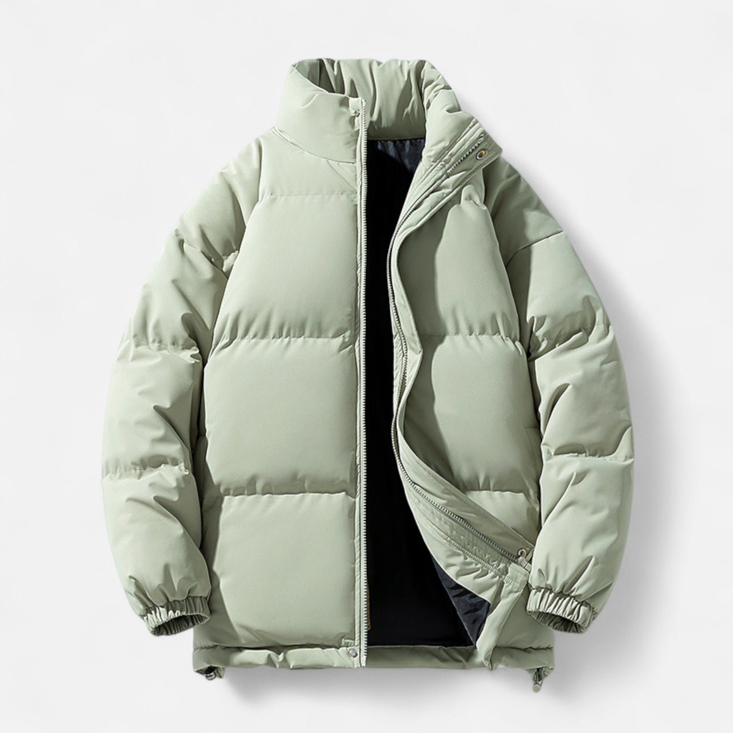 Chaqueta Acolchada Hombre Impermeable Cálida Talla Grande