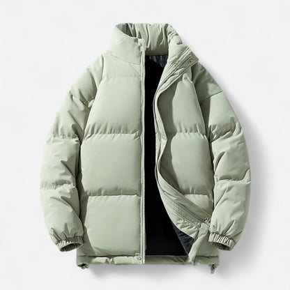 Chaqueta Acolchada Hombre Impermeable Cálida Talla Grande