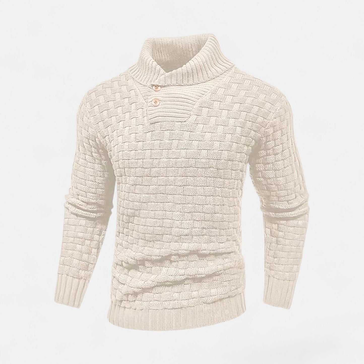 Jersey Hombre Termico Invierno Cuello Alto