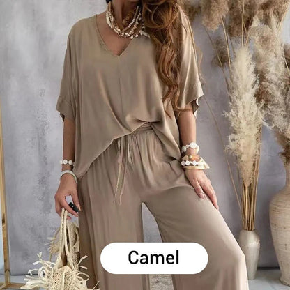 Conjunto Casual Mujer Holgado Algodón
