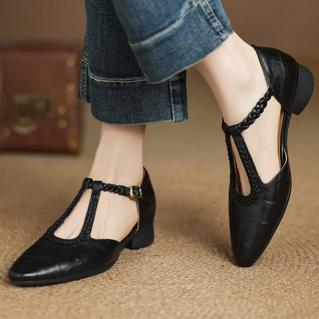 Zapatos Ortopédicos Mujer de Piel Suave y Confort Diario