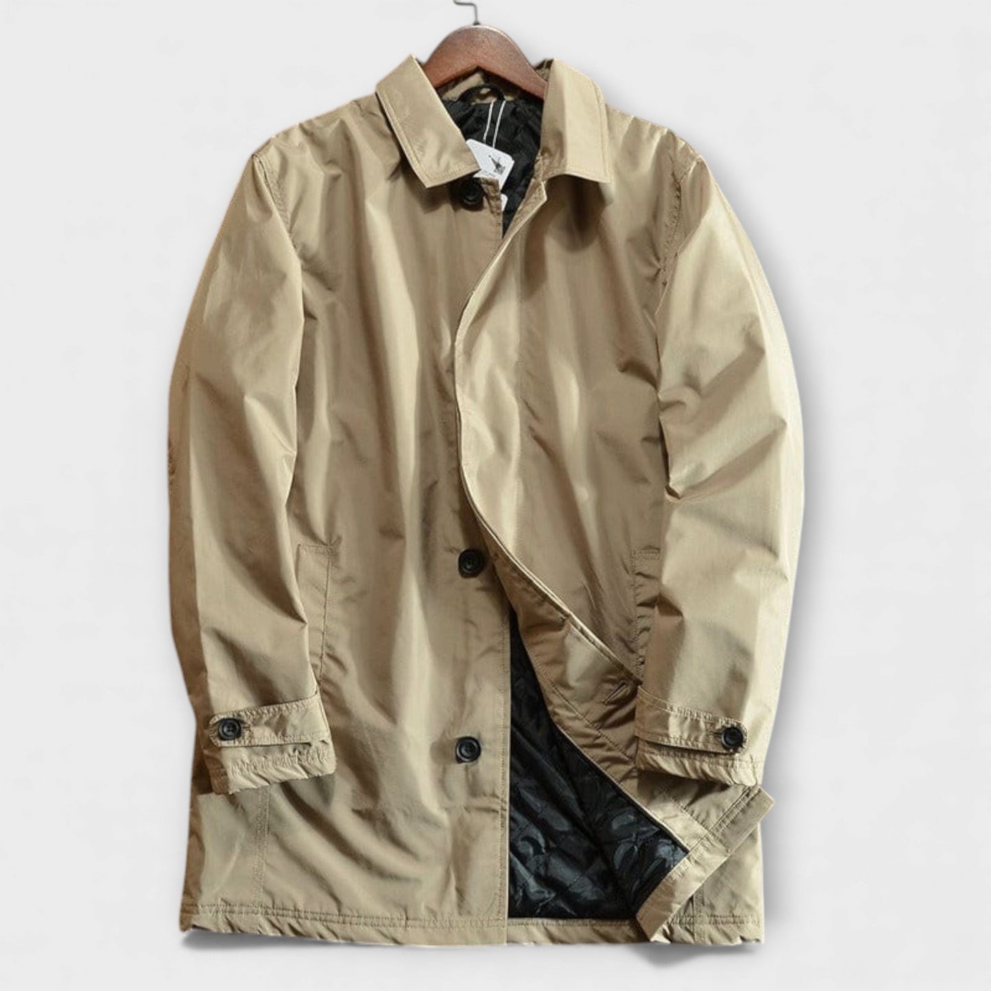 Chaqueta Hombre Impermeable Diseño Moderno Ajuste Confort