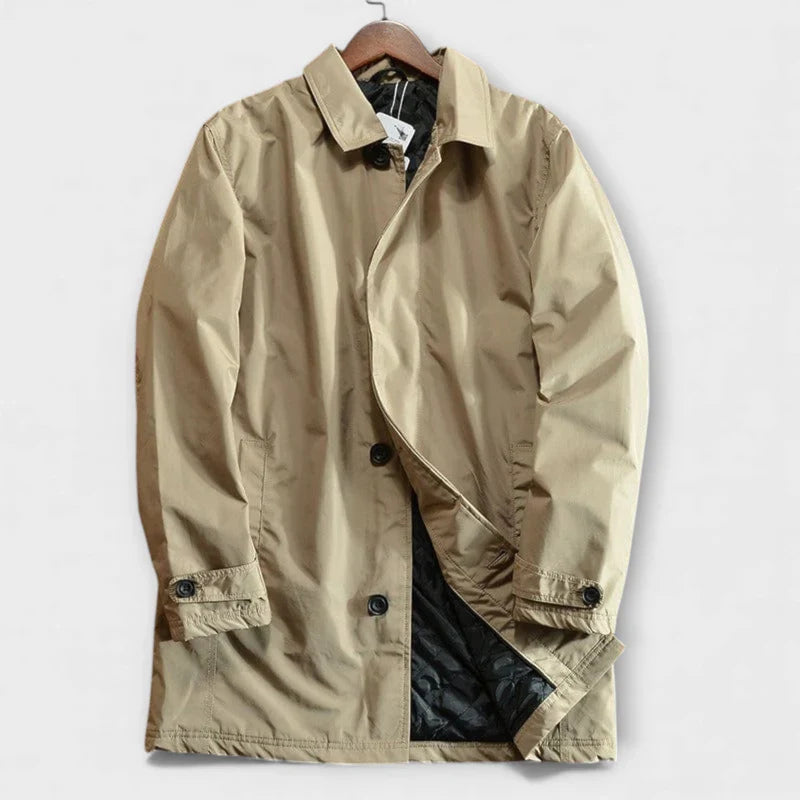 Chaqueta Hombre Estilo Costero Ajuste Regular