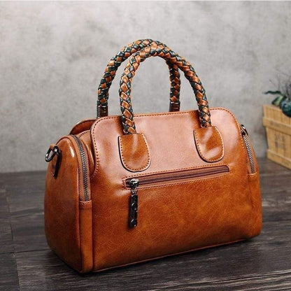 Bolso Tote Mujer Estilo Retro Estructurado