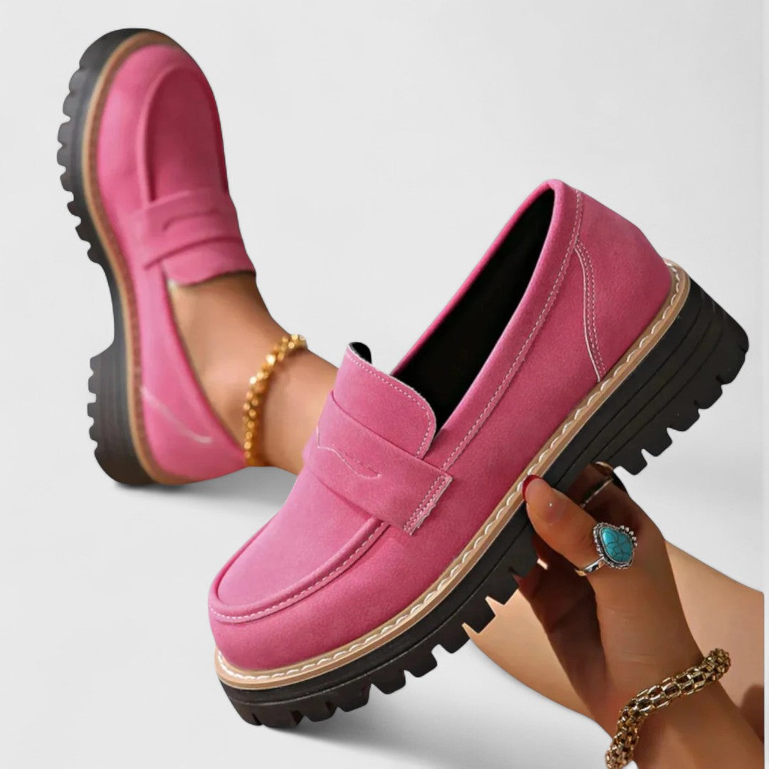 Mocasines Mujer Suela Gruesa Robustas Comodos