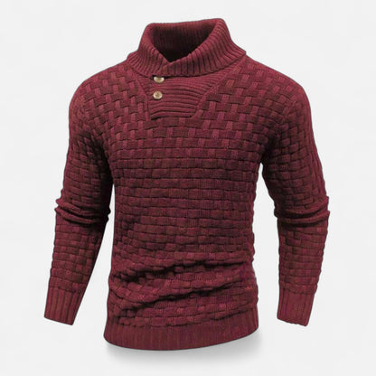 Jersey Hombre Termico Invierno Cuello Alto