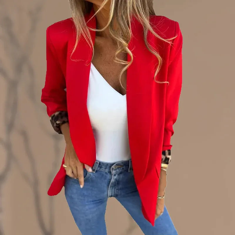Blazer Mujer Elegante Ajuste Cómodo
