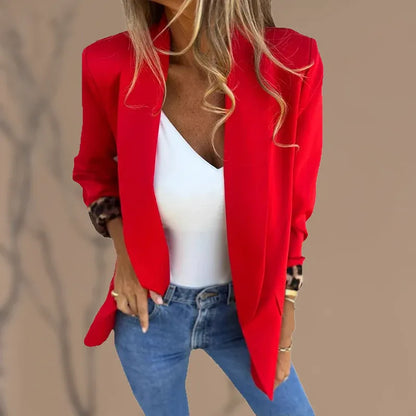 Blazer Mujer Elegante Ajuste Cómodo